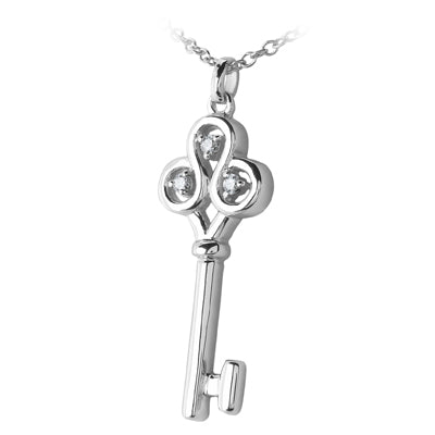 Round Diamond Fancy Pendant (Total Diamond Weight 0.09ct, Quality GH-VS)