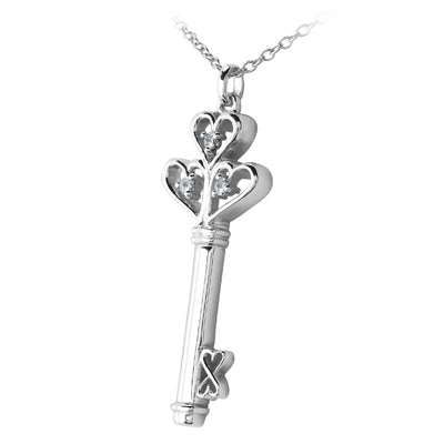 Round Diamond Fancy Pendant (Total Diamond Weight 0.09ct, Quality GH-VS)