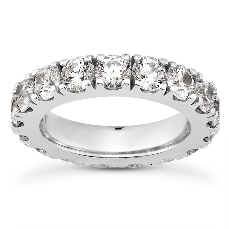 Eternity Wedding Band (Size of Each Diamond 0.10ct, Total Diamond Weight Depending on Ring Size 1.90ct to 2.20ct, Diamond Quality GH-VS)