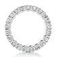 Eternity Wedding Band (Size of Each Diamond 0.10ct, Total Diamond Weight Depending on Ring Size 1.90ct to 2.20ct, Diamond Quality GH-VS)