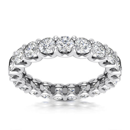 Eternity Wedding Band (Size of Each Diamond 0.15ct, Total Diamond Weight Depending on Ring Size 2.70ct to 3.00ct, Diamond Quality GH-VS)