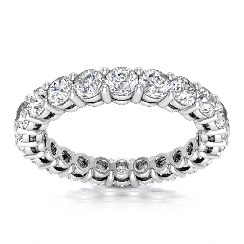 Eternity Wedding Band (Size of Each Diamond 0.10ct, Total Diamond Weight Depending on Ring Size 2.00ct to 2.30ct, Diamond Quality GH-VS)