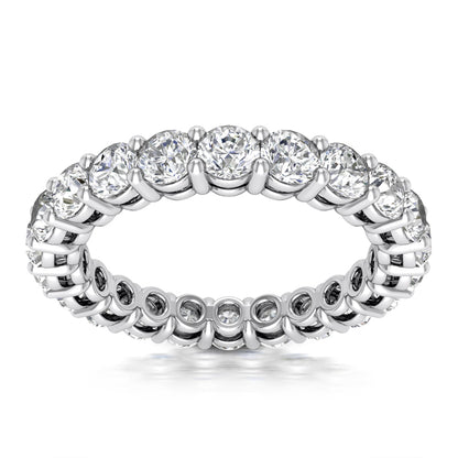 Eternity Wedding Band (Size of Each Diamond 0.10ct, Total Diamond Weight Depending on Ring Size 2.00ct to 2.30ct, Diamond Quality GH-VS)