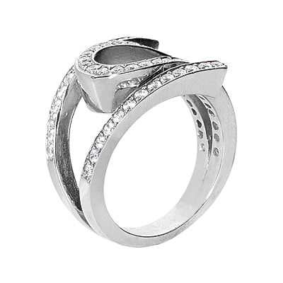 Fancy Round Diamond Ring (Total Diamond Weight 1.20ct, Quality GH-VS)