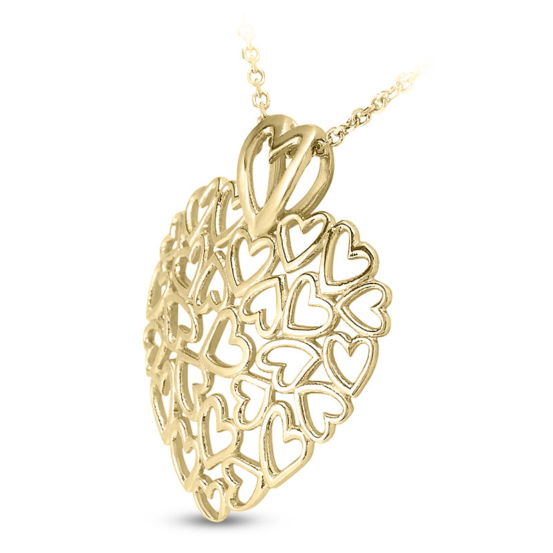 Gold Heart Pendant