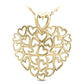 Gold Heart Pendant
