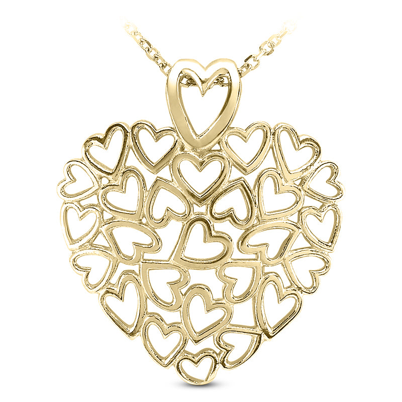 Gold Heart Pendant