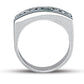 Mens Round Diamond Wedding Band (Total Diamond Weight 1.75ct, Quality GH-VS)