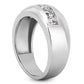 Mens Round Diamond Wedding Band (Total Diamond Weight 1.09ct, Quality GH-VS)