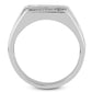 Mens Round Diamond Wedding Band (Total Diamond Weight 0.75ct, Quality GH-VS)