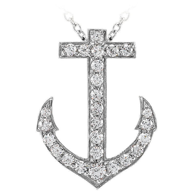 Round Diamond Fancy Pendant (Total Diamond Weight 0.85ct, Quality GH-VS)