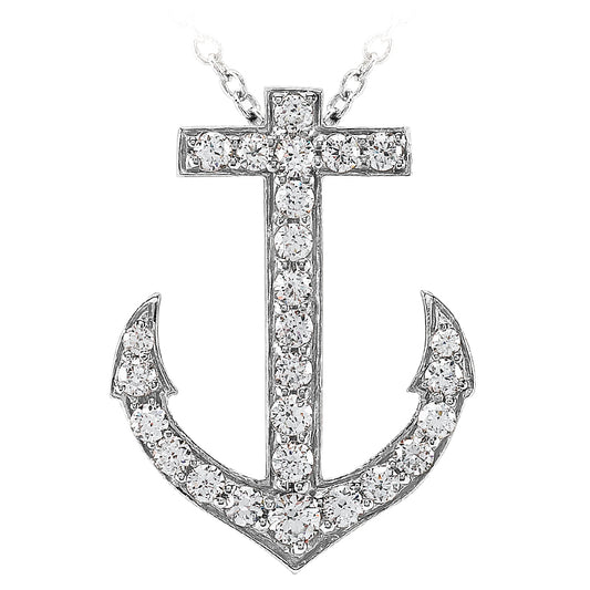 Round Diamond Fancy Pendant (Total Diamond Weight 0.85ct, Quality GH-VS)