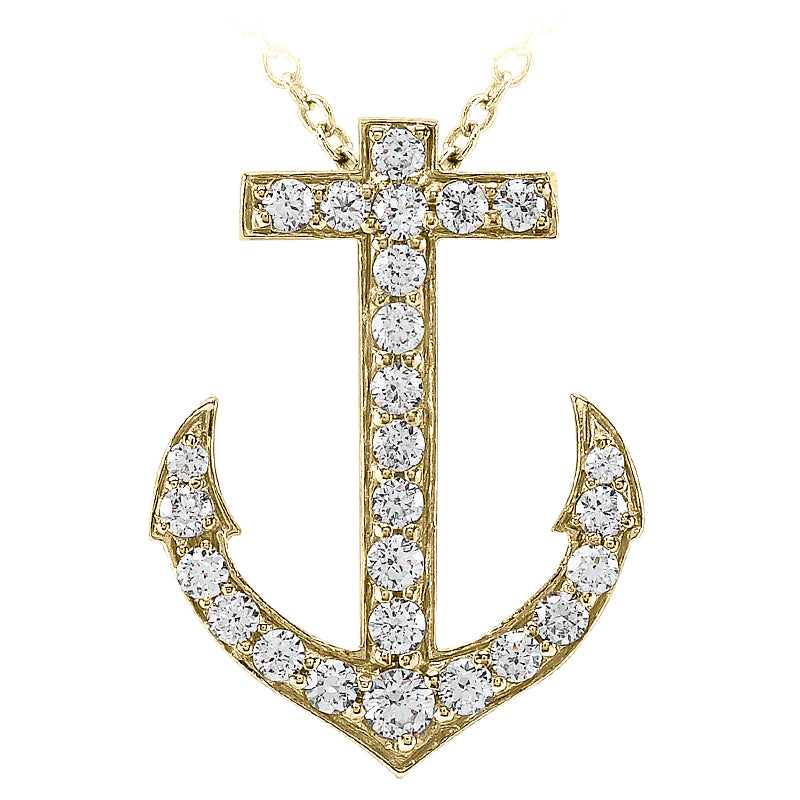 Round Diamond Fancy Pendant (Total Diamond Weight 0.85ct, Quality GH-VS)