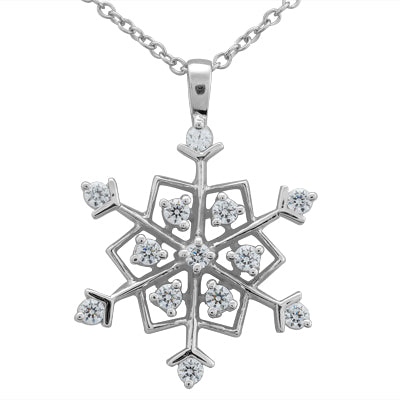 Round Diamond Fancy Pendant (Total Diamond Weight 0.39ct, Quality GH-VS)