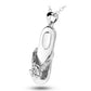 Round Diamond Fancy Pendant (Total Diamond Weight 0.12ct, Quality GH-VS)