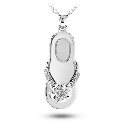 Round Diamond Fancy Pendant (Total Diamond Weight 0.12ct, Quality GH-VS)