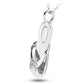 Round Diamond Fancy Pendant (Total Diamond Weight 0.01ct, Quality GH-VS)