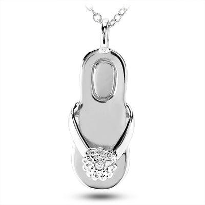 Round Diamond Fancy Pendant (Total Diamond Weight 0.01ct, Quality GH-VS)