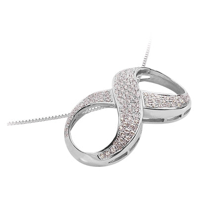 Round Diamond Fancy Pendant (Total Diamond Weight 1.35ct, Quality GH-VS)