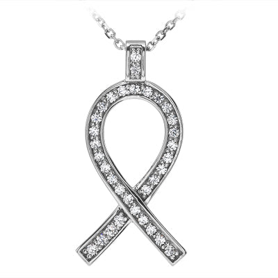 Round Diamond Fancy Pendant (Total Diamond Weight 0.35ct, Quality GH-VS)