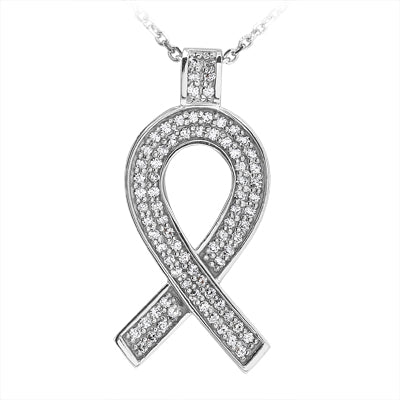 Round Diamond Fancy Pendant (Total Diamond Weight 0.38ct, Quality GH-VS)