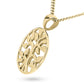 Gold Circle Pendant
