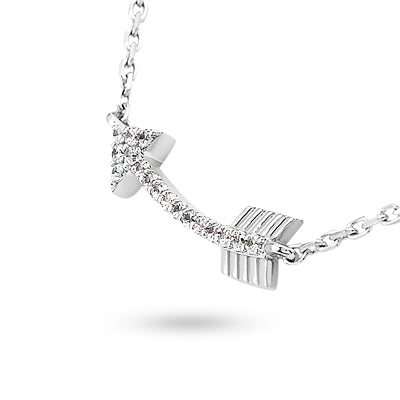 Round Diamond Fancy Pendant (Total Diamond Weight 0.17ct, Quality GH-VS)