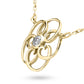 Round Diamond Fancy Pendant (Total Diamond Weight 0.10ct, Quality GH-VS)