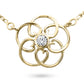 Round Diamond Fancy Pendant (Total Diamond Weight 0.10ct, Quality GH-VS)