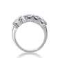 Straight Baguette Diamond Wedding Band (Total Diamond Weight 1.25ct, Quality GH-VS)