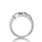Straight Tapered Baguette Wedding Band (Total Diamond Weight 0.24ct, Quality GH-VS)