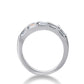 Straight Baguette Diamond Wedding Band (Total Diamond Weight 1.70ct, Quality GH-VS)