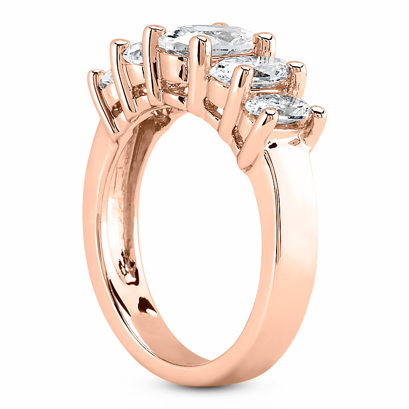 Oval Diamond Wedding Band (Total Diamond Weight 1.05ct, Quality GH-VS)