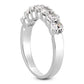 Oval Diamond Wedding Band (Total Diamond Weight 1.40ct, Quality GH-VS)