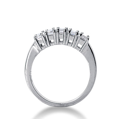 Straight Baguette Diamond Wedding Band (Total Diamond Weight 2.10ct, Quality GH-VS)