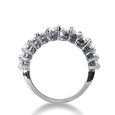 Marquise Diamond Wedding Band (Total Diamond Weight 2.57ct, Quality GH-VS)