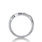 Straight Tapered Baguette Diamond Wedding Band (Total Diamond Weight 0.30ct, Quality GH-VS)