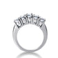 Oval Diamond Wedding Band (Total Diamond Weight 1.90ct, Quality GH-VS)