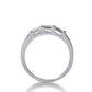 Straight Baguette Diamond Wedding Band (Total Diamond Weight 0.36ct, Quality GH-VS)