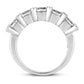 Oval Round Diamond Wedding Band (Total Diamond Weight 1.37ct, Quality GH-VS)