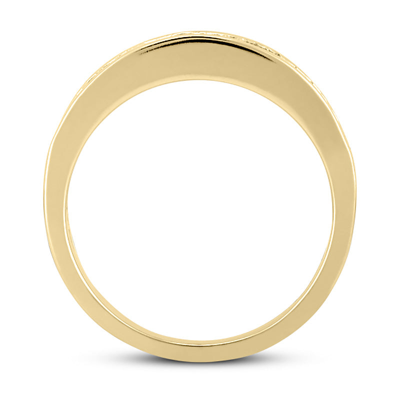 Straight Baguette Diamond Wedding Band (Total Diamond Weight 0.68ct, Quality GH-VS)