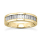 Straight Baguette Diamond Wedding Band (Total Diamond Weight 0.68ct, Quality GH-VS)